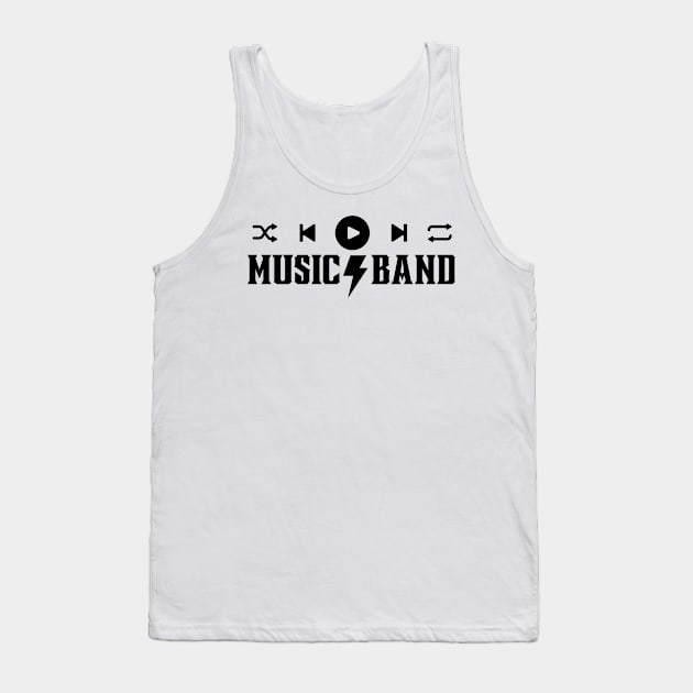 Music Band Tank Top by oneduystore